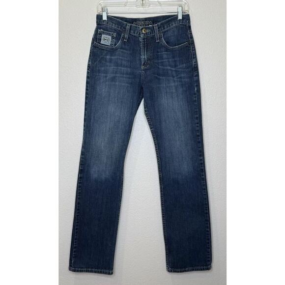 Cinch Other - Cinch Silver Label Straight Leg Western Blue Jeans Mens 29x32 Stretch MB98034007